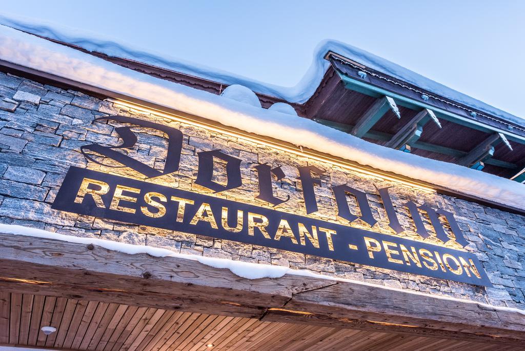 Pension Restaurant Dorfalm Leogang Esterno foto