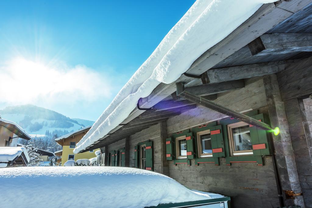 Pension Restaurant Dorfalm Leogang Esterno foto